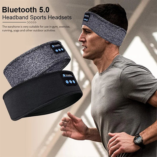 "AthletiTune Pro: Wireless Sport & Sleep Headband"