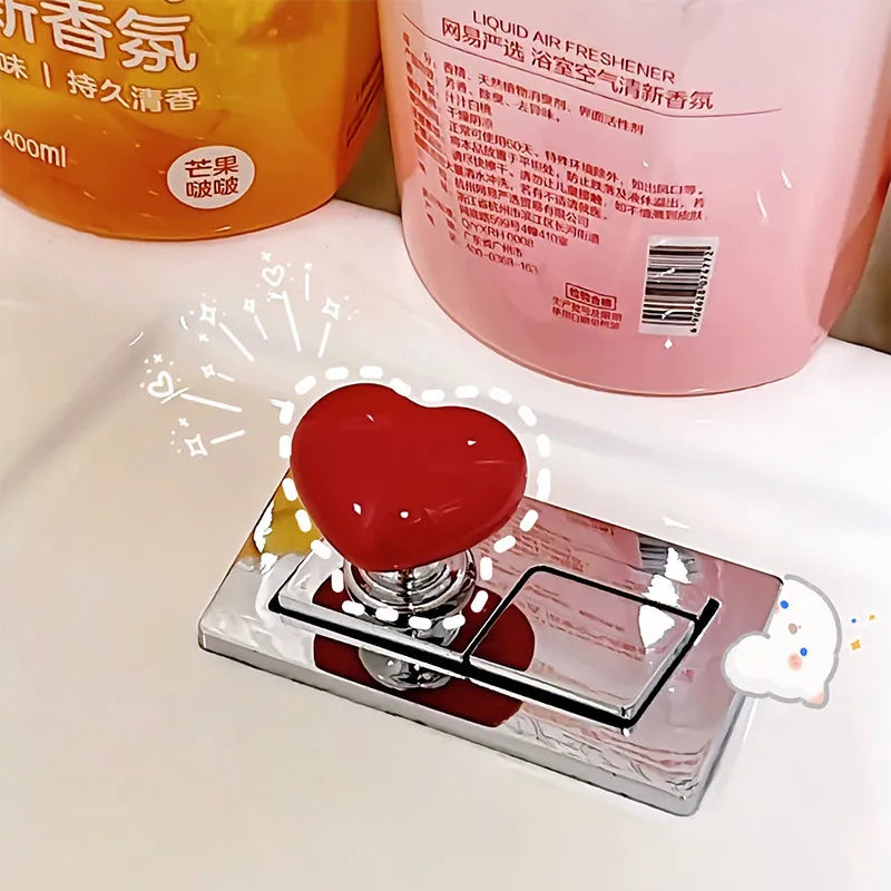 Heart Shape Toilet Presser